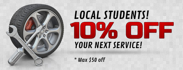 10% Off Local Students